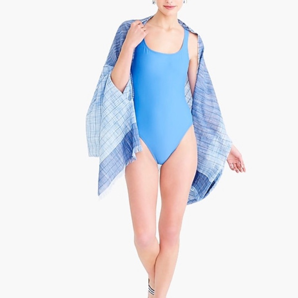 NWT! J. Crew Factory embroidered striped cape